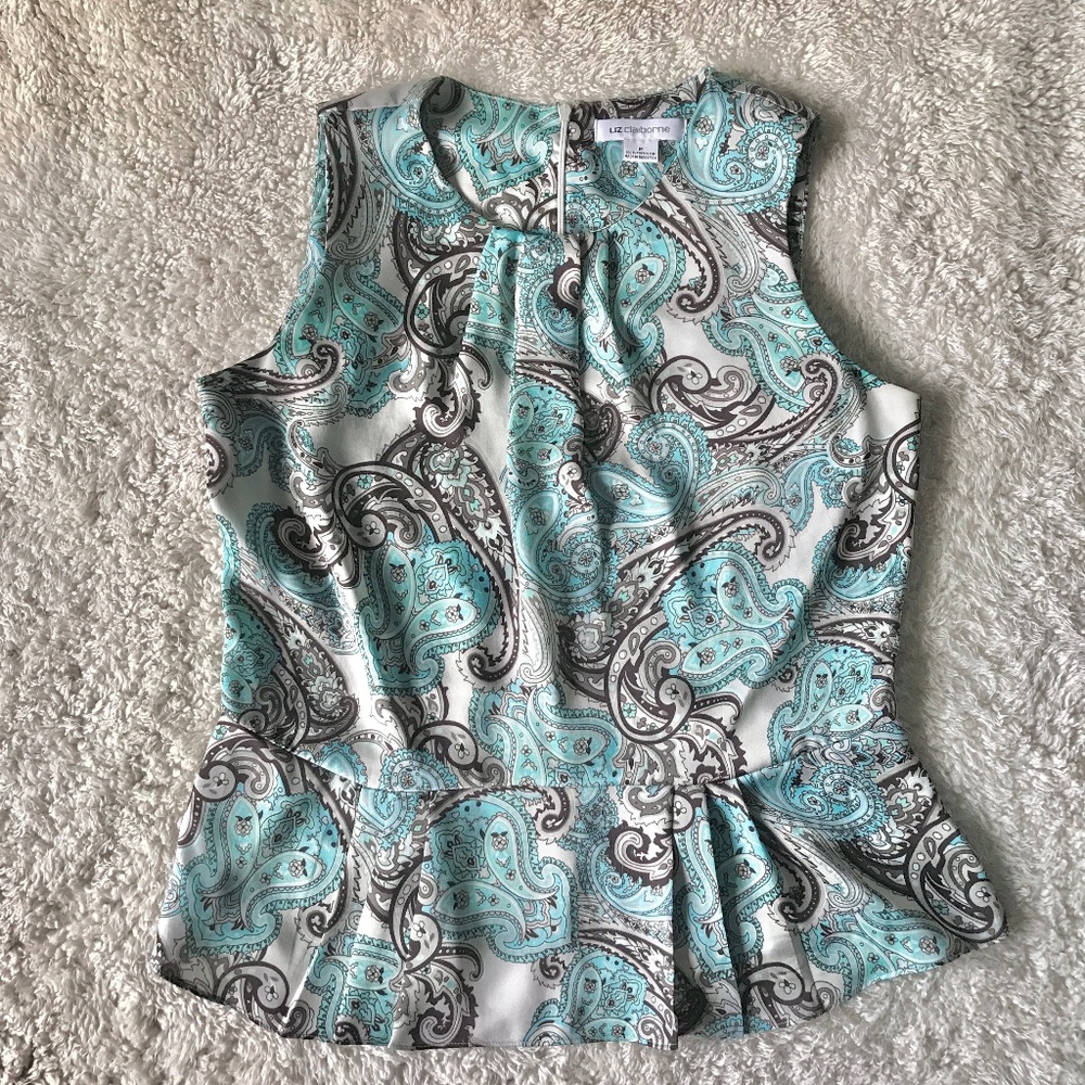 Liz Claiborne Sleeveless Top Women’s Size Medium